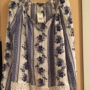 Floral patterned blouse